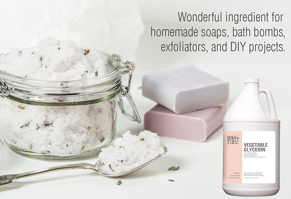 Raw Plus Rare glycerin blended into DIY cream improving moisture retention