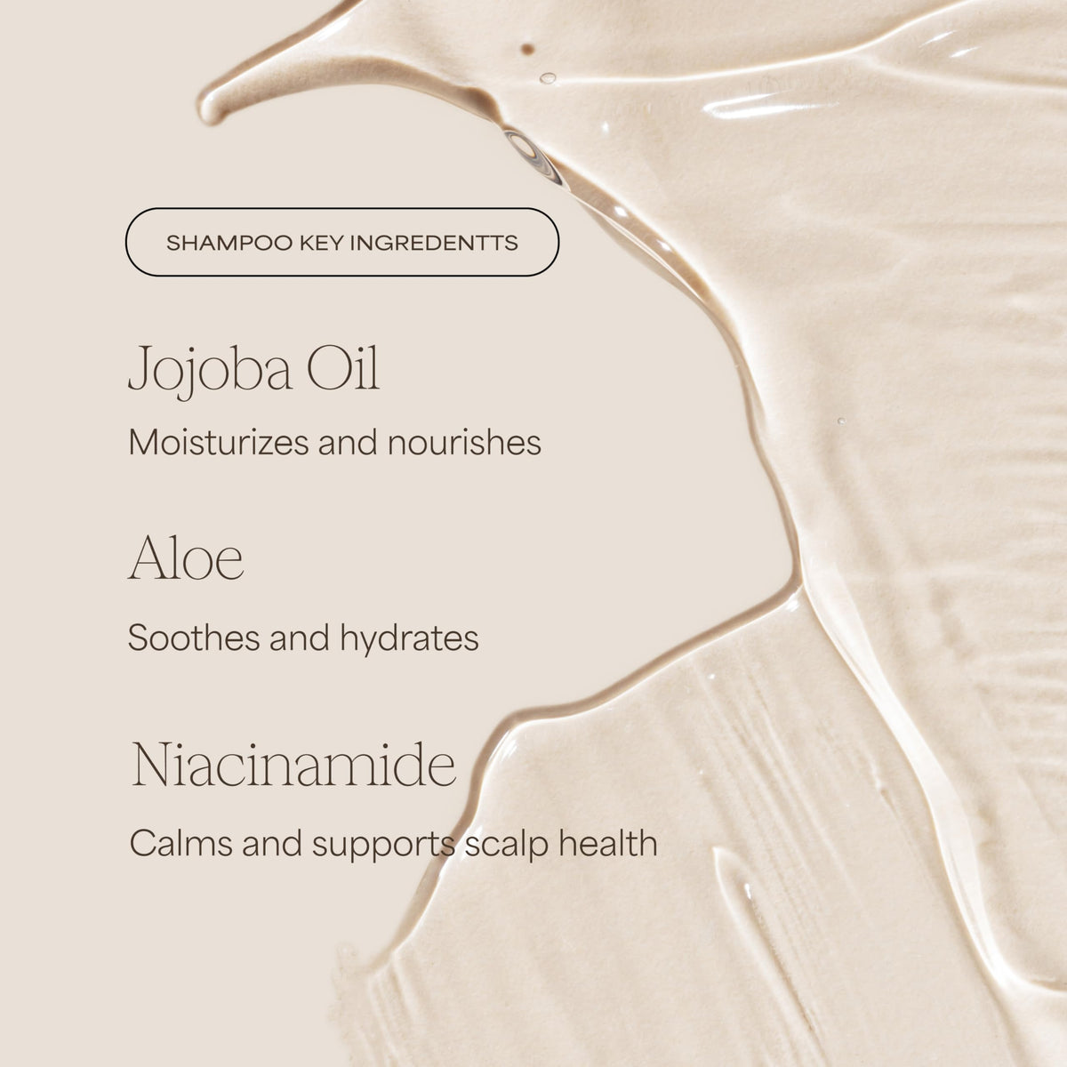 RAW SUGAR bottle label zoom on ingredients for transparency benefit