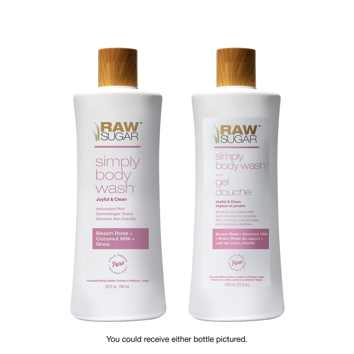 RAW SUGAR pump close-up displaying creamy gel texture and ease