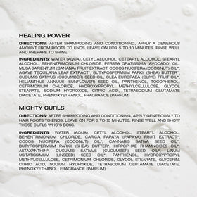RAW SUGAR avocado and banana ingredients emphasizing natural nourishment