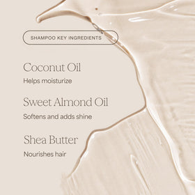 RAW SUGAR coconut and shea butter ingredients highlighting nourishing oils