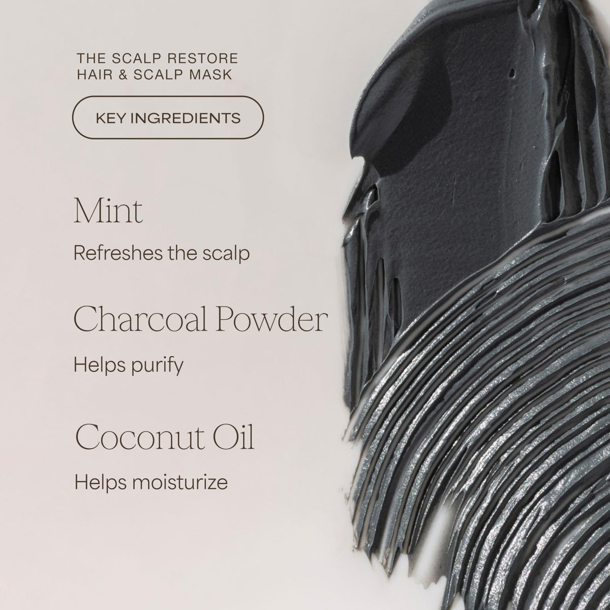 RAW SUGAR lifestyle bathroom styling displaying relaxing at-home scalp spa benefit