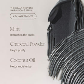 RAW SUGAR lifestyle bathroom styling displaying relaxing at-home scalp spa benefit