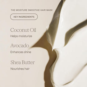 RAW SUGAR mask being applied to curly hair showing improved definition and reduced frizz