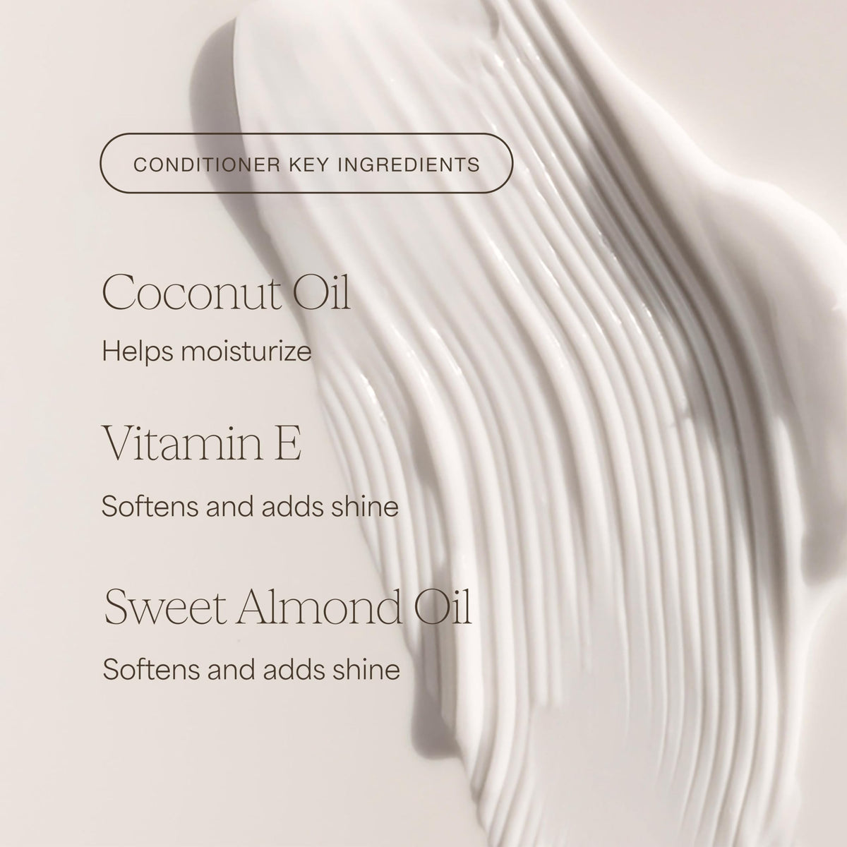 RAW SUGAR before and after hair photo showing improved smoothness
