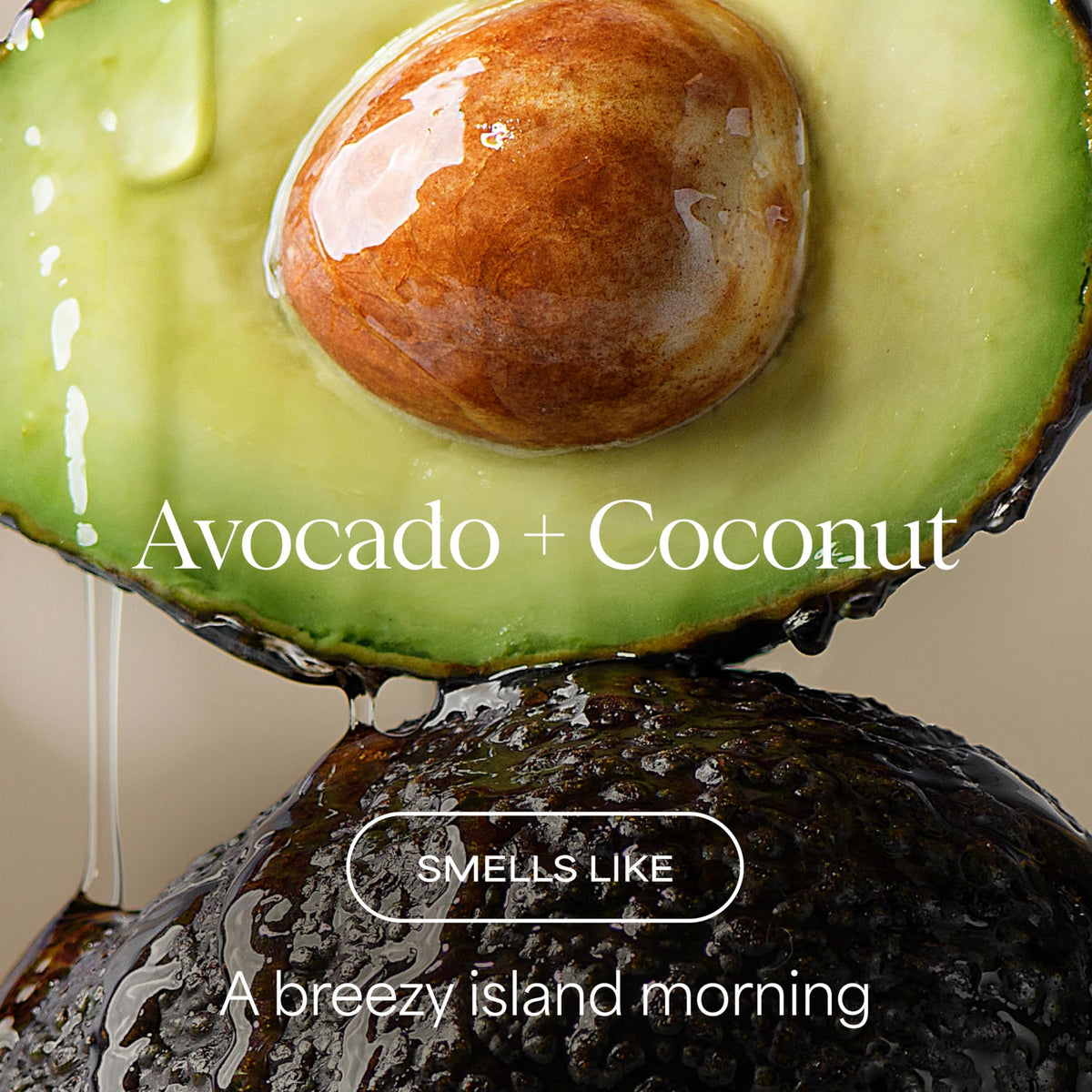 RAW SUGAR Moisture Smoothie Mask open jar showcasing creamy texture for deep hydration
