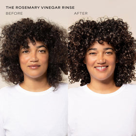 RAW SUGAR hair care trio staged in bathroom for everyday use