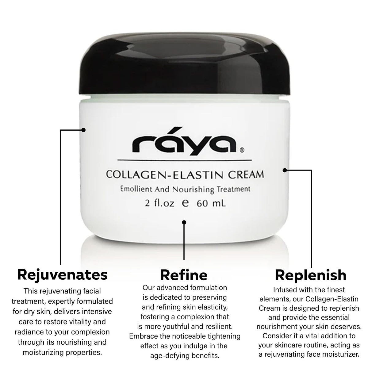 Raya cream on hand being applied, demonstrates fast absorption and softening effect