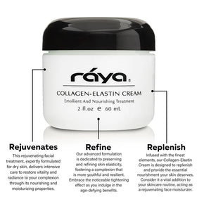 Raya cream on hand being applied, demonstrates fast absorption and softening effect