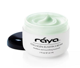 Raya front packaging showing jar and label, communicates premium hydration benefit