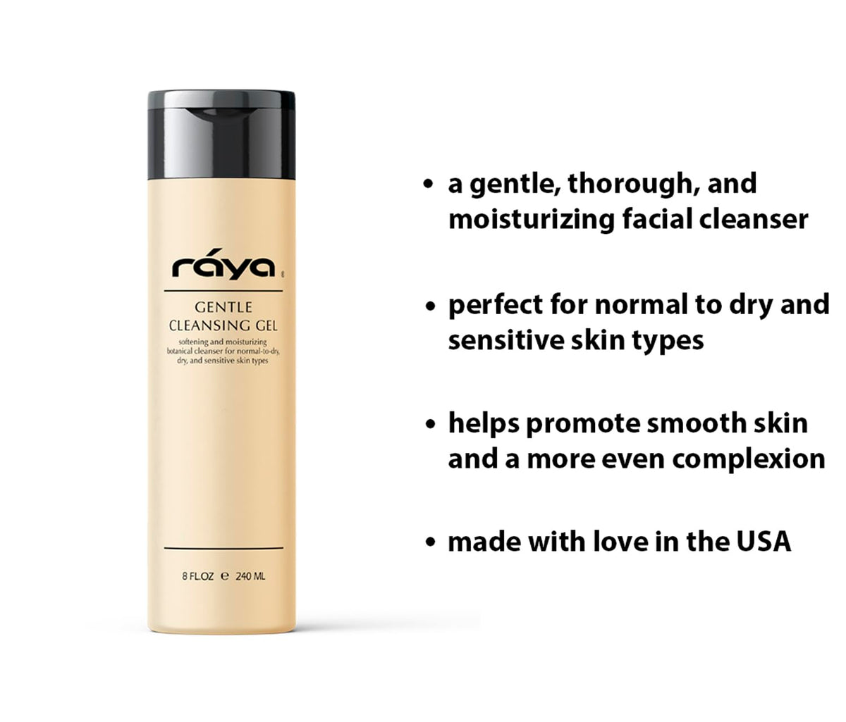 Raya gel texture on hand demonstrating lightweight hydration
