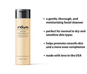 Raya gel texture on hand demonstrating lightweight hydration
