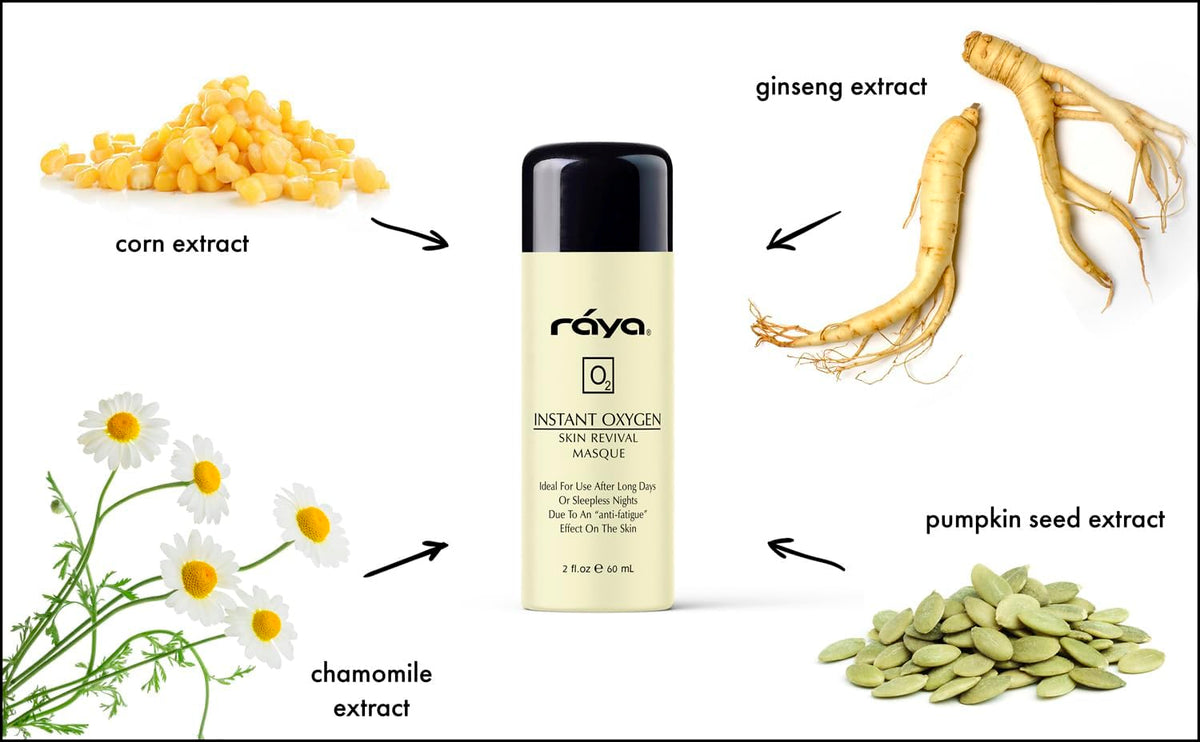 Raya close-up ginseng ingredient highlighting revitalizing botanical benefit