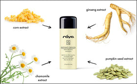 Raya close-up ginseng ingredient highlighting revitalizing botanical benefit