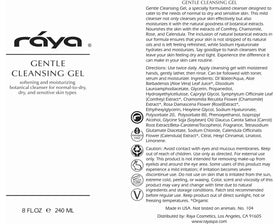 Raya open cap with gel droplet showing easy dispensing