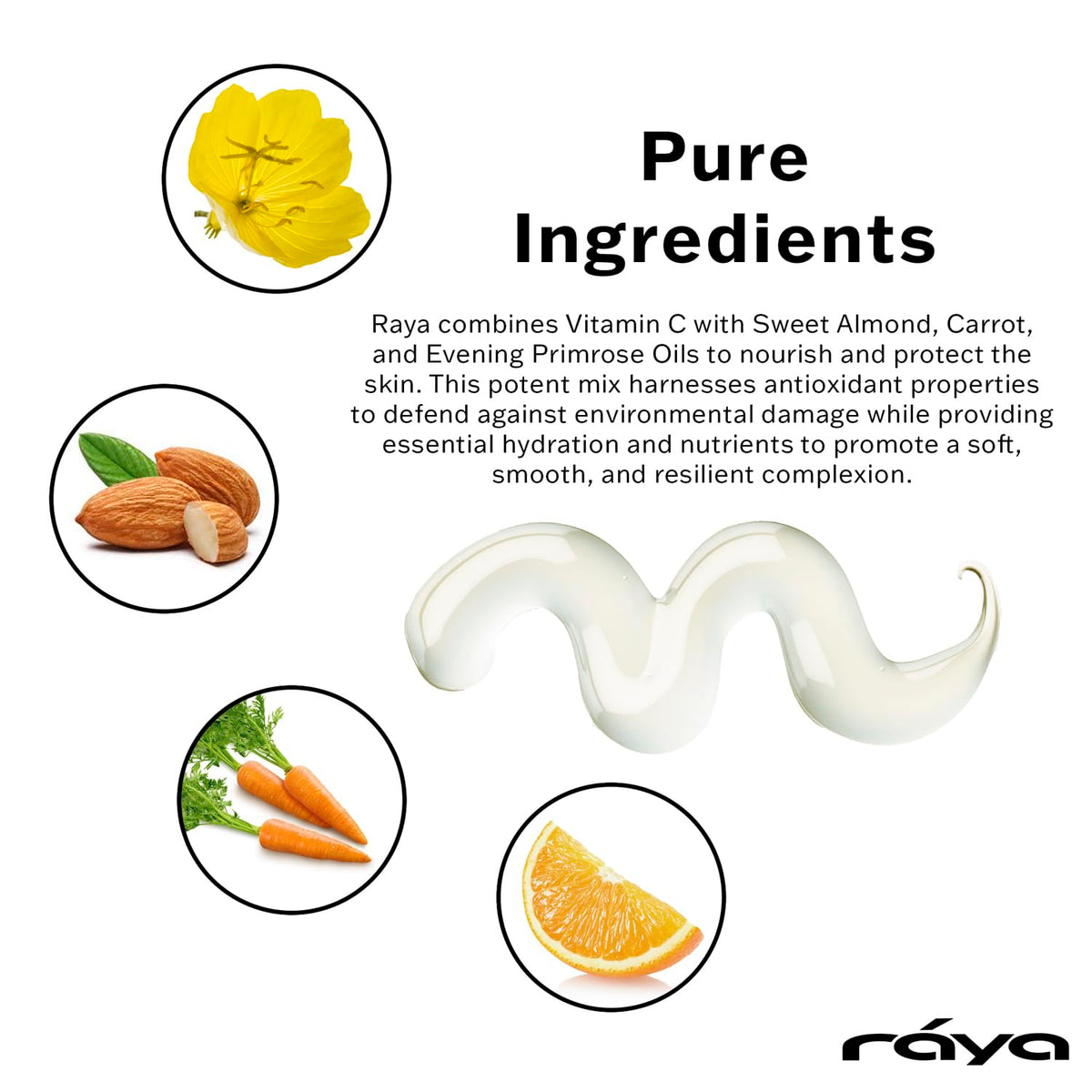 Raya Vital Silk Serum pump closeup for easy controlled daily dispensing