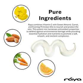 Raya Vital Silk Serum pump closeup for easy controlled daily dispensing