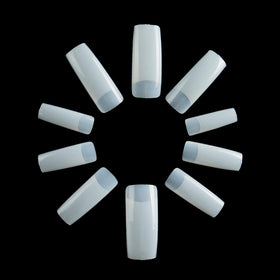 RayanWay filed sample nails demonstrating custom shaping and polished finish