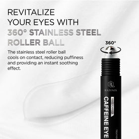 RAZONIX close-up of stainless steel roller applicator delivering cooling contact and gentle massage