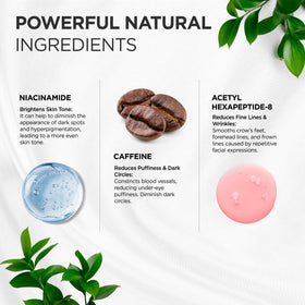 RAZONIX product label showing caffeine-powered formula and unscented benefits for sensitive skin