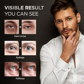 RAZONIX creamy lightweight serum texture on fingertip absorbing quickly to reduce shine
