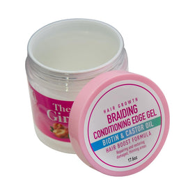 R&B Collection open jar showing gel texture and smooth finish