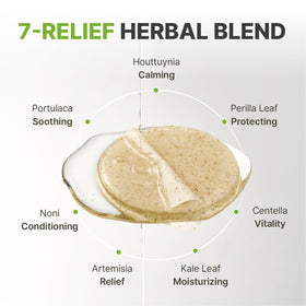 Rbfy applying pad to face demonstrating redness relief