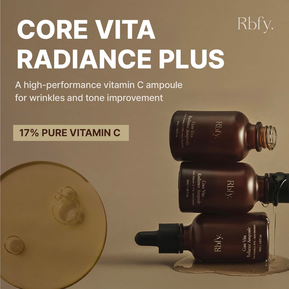 Rbfy pipette dispensing serum demonstrating precise application benefit