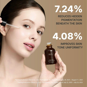 Rbfy closeup of serum texture showing lightweight absorbent benefit