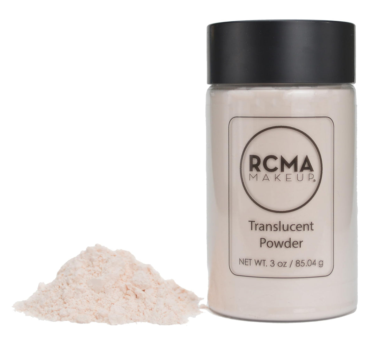RCMA fine texture close-up highlights ultra-fine particles for soft-focus blurring