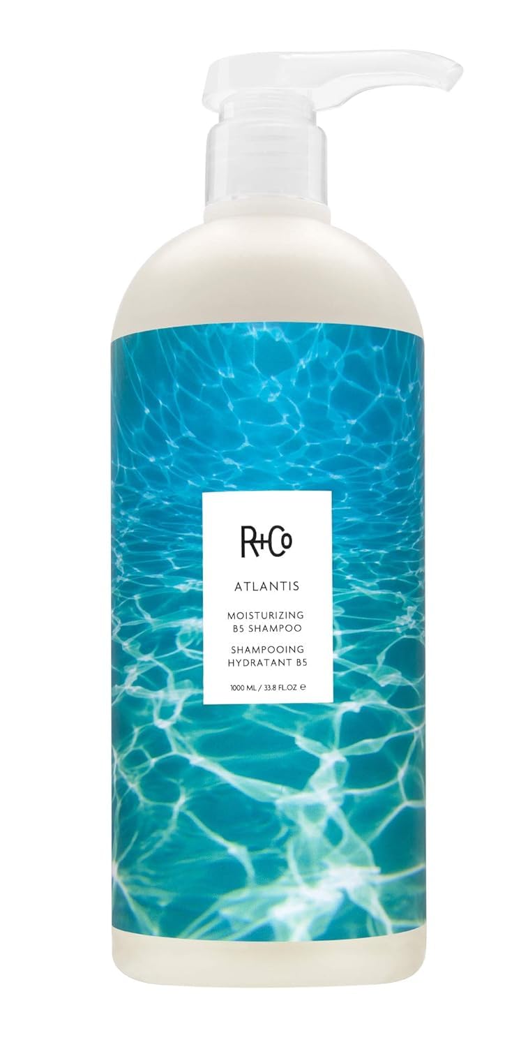 R+Co Atlantis front packaging 1000ml showing large refill bottle and brand clarity