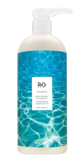 R+Co Atlantis front packaging 1000ml showing large refill bottle and brand clarity