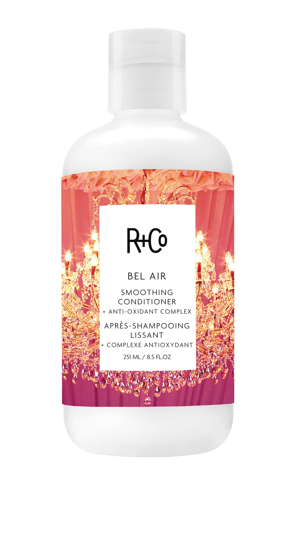 R+Co front packaging showing bottle and label for easy recognition and shelf appeal