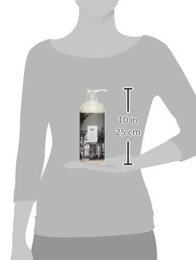 R+Co Bel Air liter beside hand for scale, highlighting value and long-lasting supply