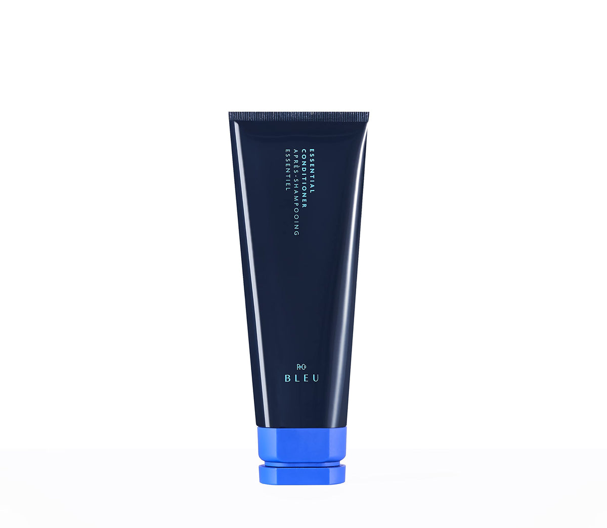 R+Co BLEU conditioner front bottle showing label and size for easy recognition and selection