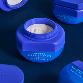 R+Co BLEU open jar texture close-up highlighting creamy paste and easy pickup