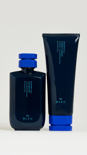 R+Co BLEU conditioner creamy texture close-up demonstrating lightweight slip for detangling