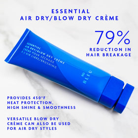 R+Co BLEU cream texture close-up demonstrating lightweight, fast-absorbing formula