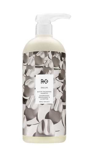 R+Co Dallas front bottle showing label and clean design for easy identification and benefit
