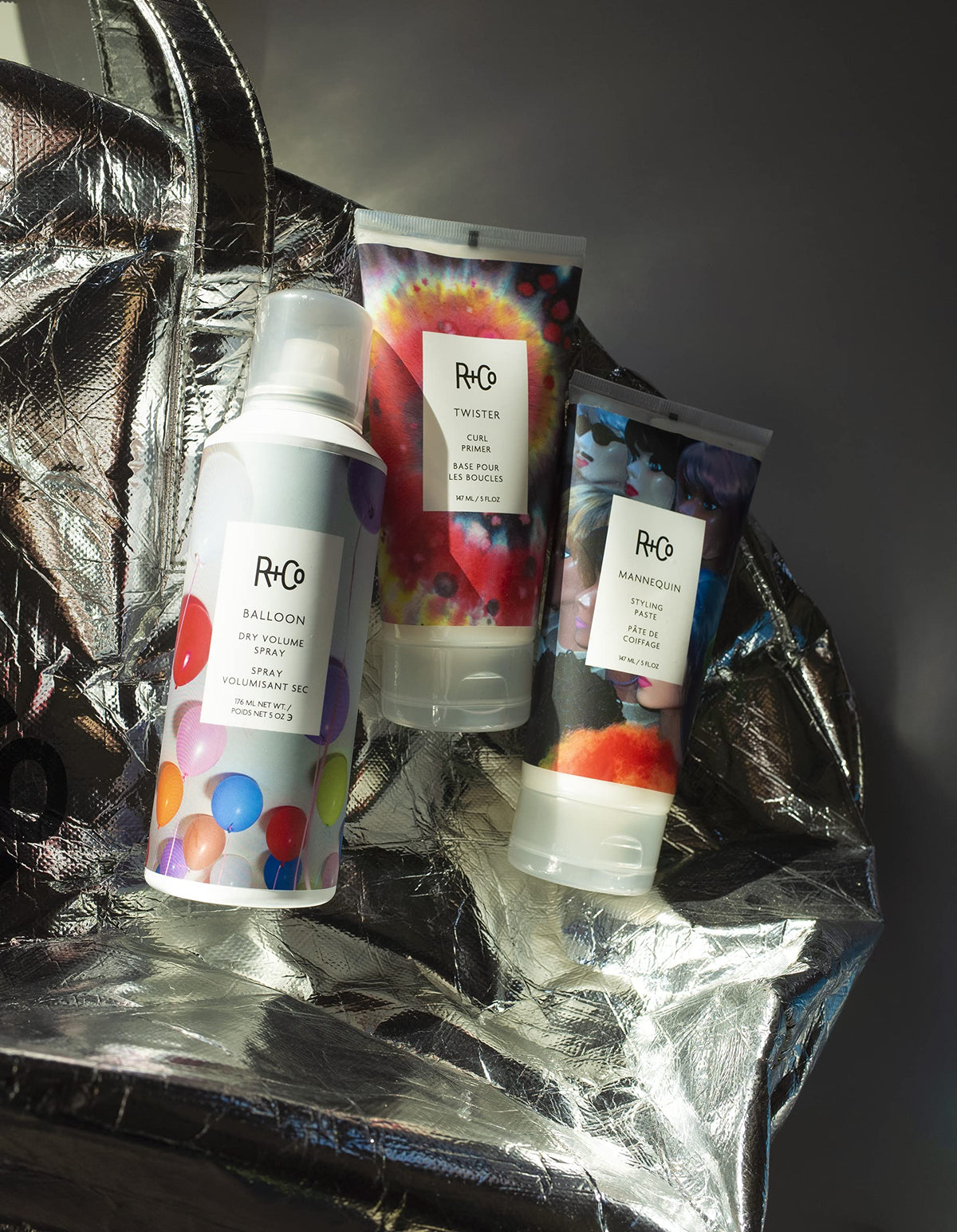 R+Co MANNEQUIN applied in hand demonstrating easy warming and spread benefit