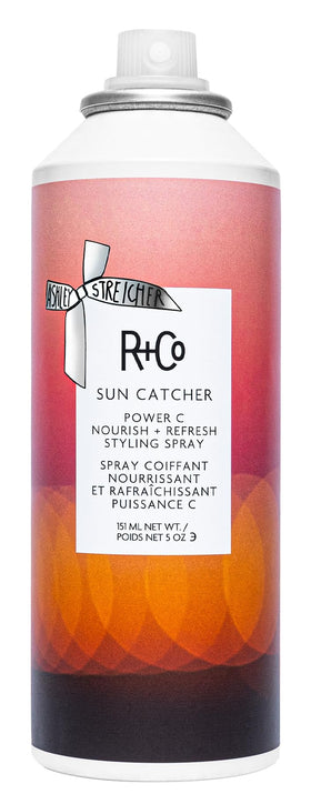 R+Co SUN CATCHER front packaging showing bottle and label for daily protection