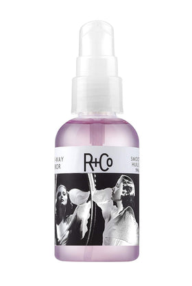 R+Co bottle front packaging showing sleek label and size reflecting luxury