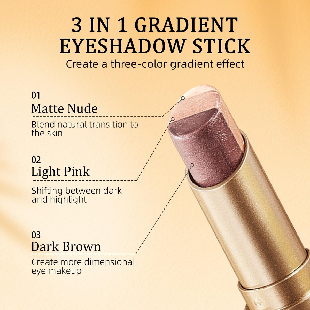 Re. Misoo creamy glitter swiped on skin showing smooth texture and buildable shimmer