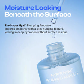 re:nk watery serum drop texture demonstrating lightweight absorption