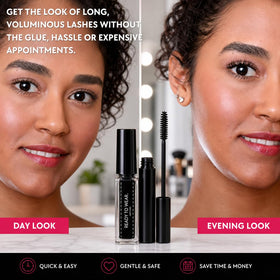 Ready To Wear removal with makeup remover showing gentle cleanup benefit