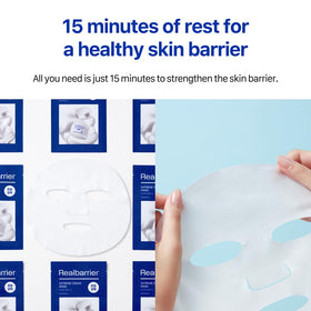 Real Barrier ceramide ingredient visual highlighting barrier repair