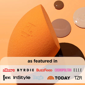 Real Techniques full sponge close texture for smooth foundation blending
