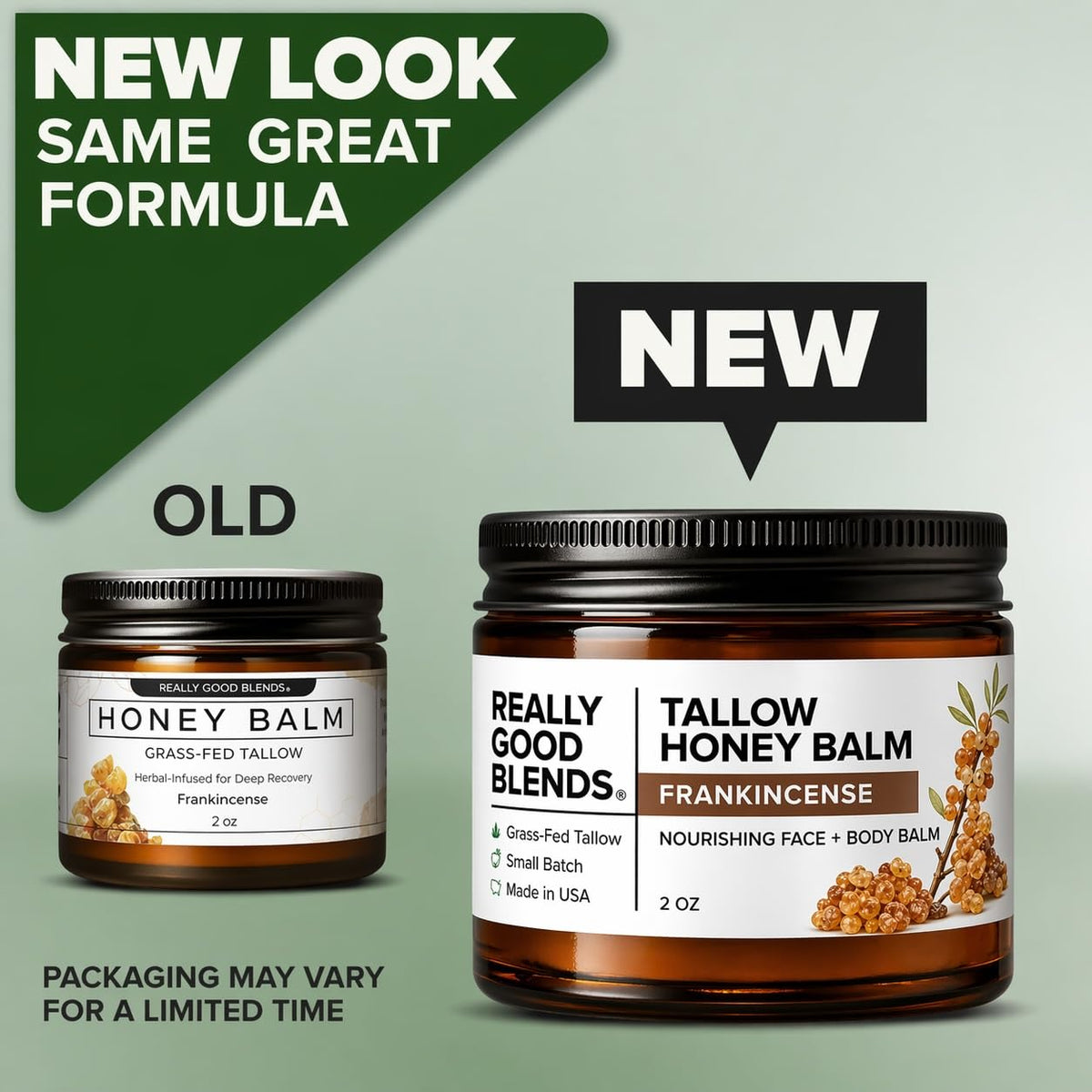 Really Good Blends open jar close-up texture highlights creamy spreadability