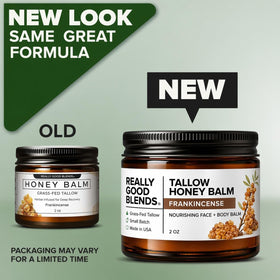 Really Good Blends open jar close-up texture highlights creamy spreadability
