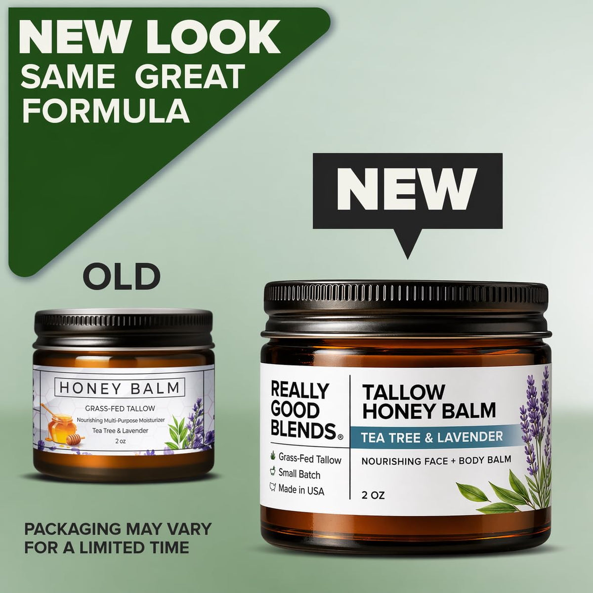 Really Good Blends open jar close-up showing dense creamy texture and rich color